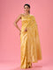 Mohey Glowing Yellow Festive Saree