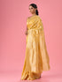 Mohey Glowing Yellow Festive Saree