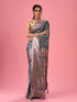 Mohey Regal Blue Extravagance Saree