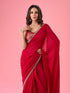 Mohey Radiant Red Saree
