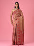 Mohey Radiant Blush Pink Banarasi Saree