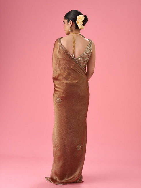 Mohey Gajree Pink Elegance Saree