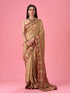 Mohey Fawn Elegance Banarasi Saree