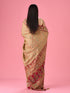 Mohey Fawn Elegance Banarasi Saree