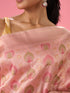 Mohey Pink Nuptial Glamour Banarasi Saree