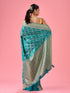 Mohey Luxurious Rama Green Saree