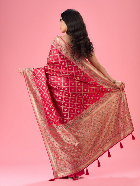 Mohey Regal Pink Saree
