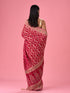 Mohey Ravishing Pink Georgette Bridal Saree