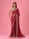 Mohey Exquisite Pink Organza Bridal Saree