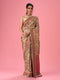 Mohey Cream Banarasi Saree