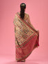 Mohey Cream Banarasi Saree