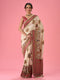 Mohey Cream Delight Saree