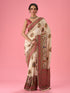 Mohey Cream Delight Saree