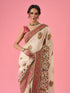 Mohey Cream Delight Saree