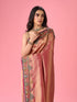 Mohey Elegant Rani Pink Bridal Saree