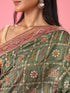 Mohey Emerald Elegance Saree