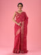 Mohey Radiant Rani Pink Saree