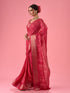 Mohey Radiant Rani Pink Saree