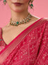 Mohey Radiant Rani Pink Saree