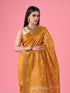 Mohey Mustard Melody Silk Saree