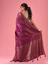 Mohey Wine Glam Elegance Saree