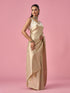 Mohey Cream Silk Saree with Weave Design