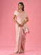 Mohey Sublime Pink Festivity Banarasi Saree