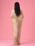 Mohey Exquisite Beige Organza Saree
