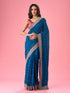 Mohey Blue Radiance Saree