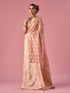 Mohey Light Pink Silk Saree with Weave Design