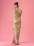 Mohey Elegant Chiffon Cream Saree