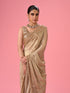 Mohey Elegant Chiffon Cream Saree