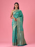 Mohey Lush Sea Green Elegance Saree