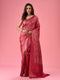 Mohey Elegant Pink Mystique Saree