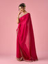 Mohey Pink Silk Saree with Stone Work