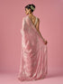 Mohey Pink Organza Saree with Stone Work