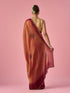 Mohey Pink Organza Printed Saree