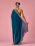 Mohey Rama Green Organza Saree with Stone Work