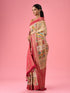 Mohey Cream Elegance Banarasi Saree