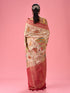 Mohey Cream Elegance Banarasi Saree
