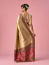 Mohey Cream Silk Saree with Hand Embroidery