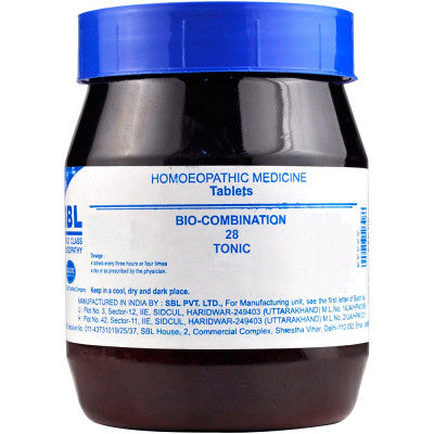 SBL Homeopathy Bio-combination 28 Tablets