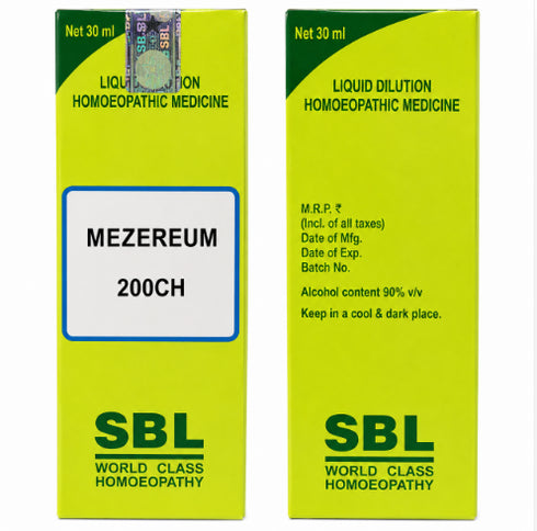SBL Mezereum 200 CH Dilution