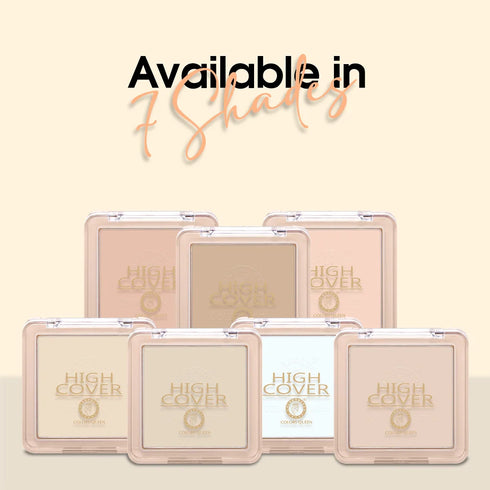 Colors Queen High Cover Compact Powder | 8 Gram