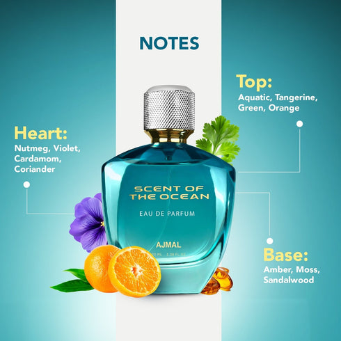 Ajmal Perfumes India SCENT OCEAN Perfume for Unisex