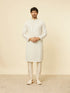 Manyavar Pista Green Chikankari Embroidered Sequin Kurta Set