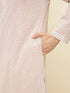 Manyavar Purple Chikankari Kurta Set