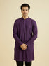 Manyavar Purple Majesty Kurta Pajama