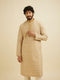 Manyavar Fawn Chikankari Kurta Set