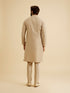 Manyavar Enthralling Beige Kurta Pajama